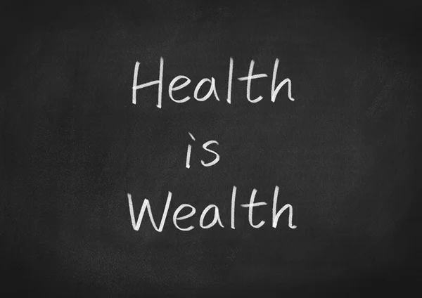 health is wealth