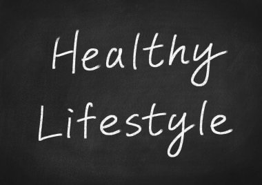 Sağlıklı yaşam tarzı kavramı