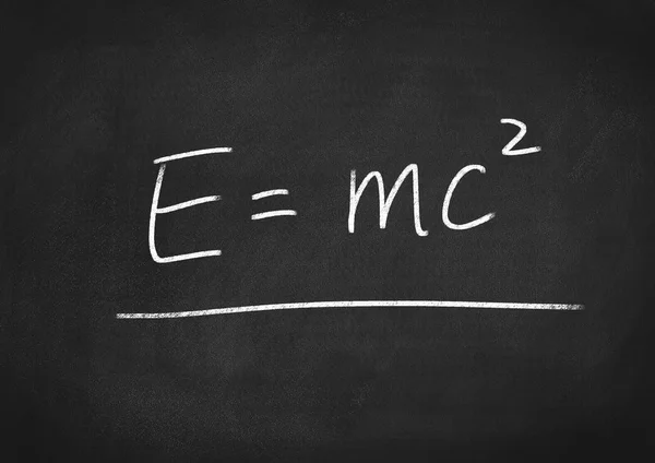 Formule van Einstein Emc2 — Stockfoto