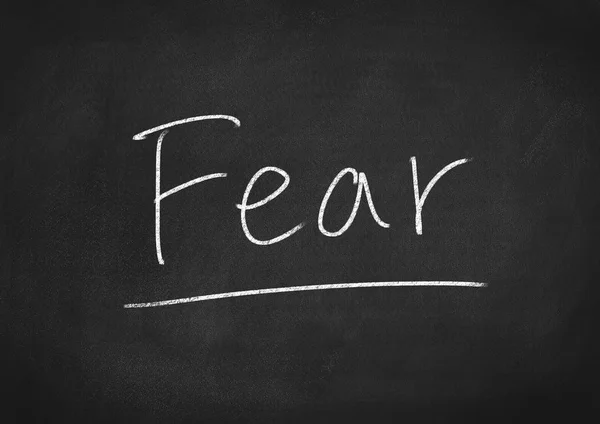 Ο φόβος της έννοιας λέξης — Φωτογραφία Αρχείου