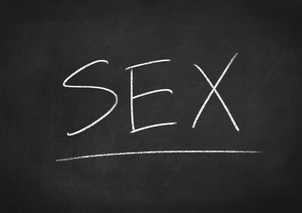 Секс понятие слово — стоковое фото