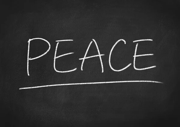 Peace concept word — Stock Photo, Image