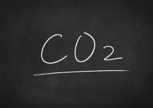 CO2 concept word