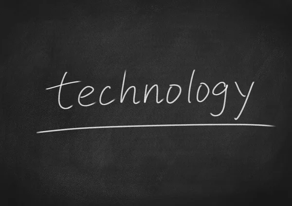 Parola concetto di tecnologia — Foto Stock