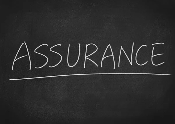 Assurance concept word — Stock Photo, Image