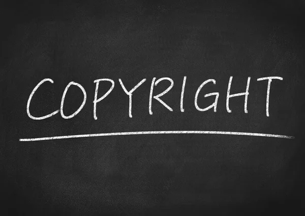 Copyright concept woord — Stockfoto