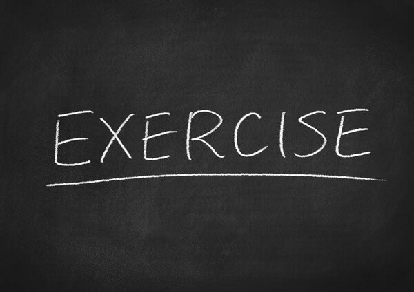 exercise concept word