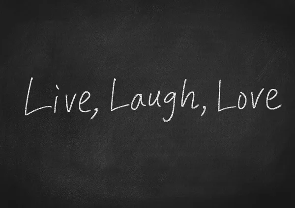 Live lach liefde — Stockfoto