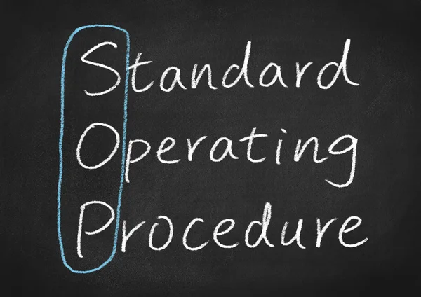 SOP standart işletim prosedürü
