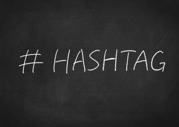Hashtag-Begriff — Stockfoto
