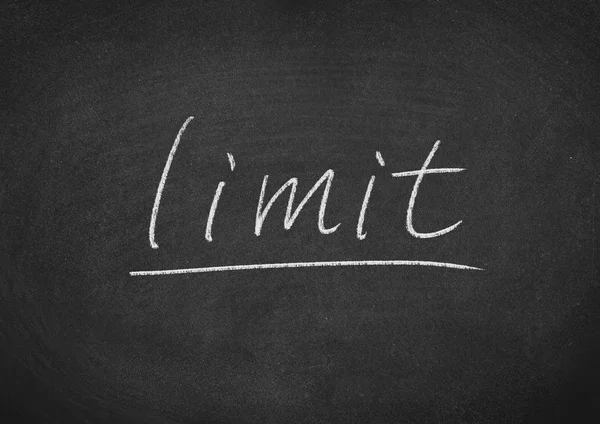 Limit — Stock fotografie