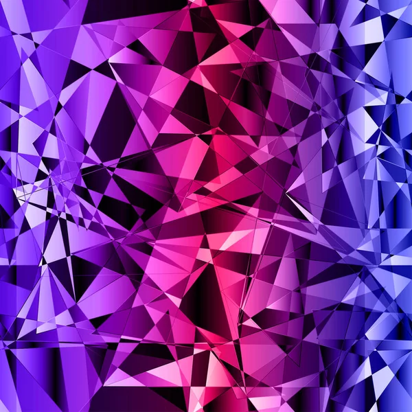 Vektorillustration av en sömlös upprepande geometrisk abstrakta mönster — Stock vektor