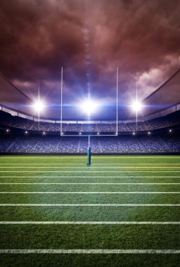 Futbol Stadyumu 3d render