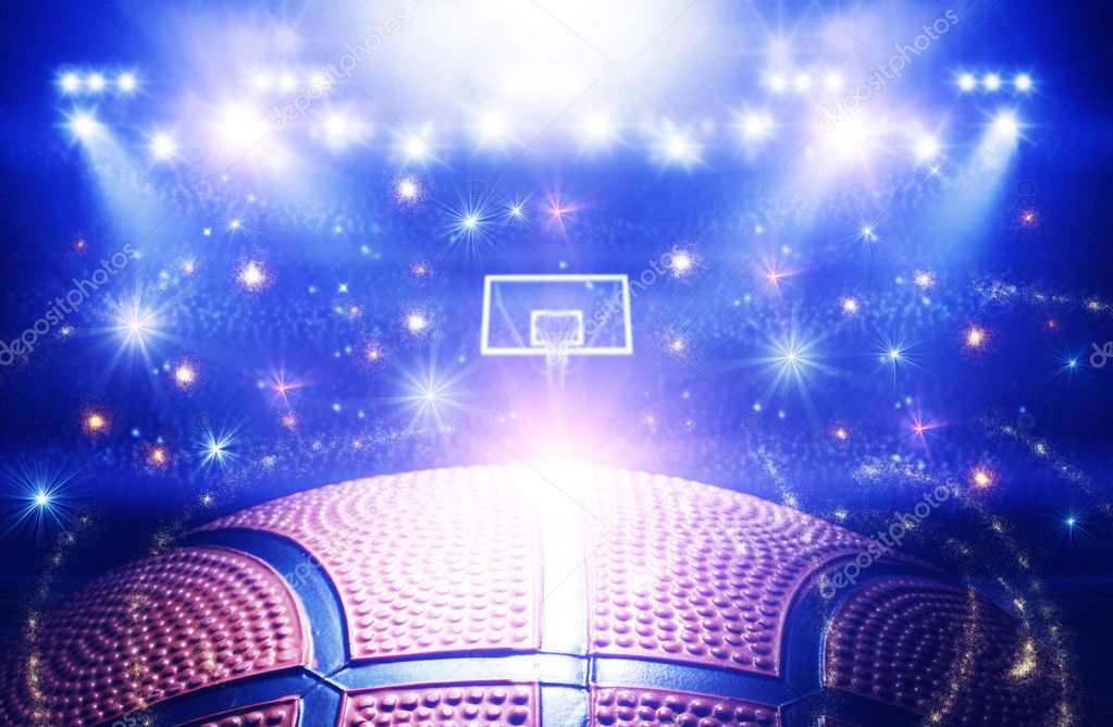Basketball arena 3d