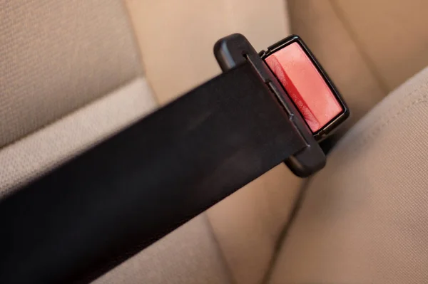 Life Saver Seatbelt Buckled Car — Stock Photo, Image