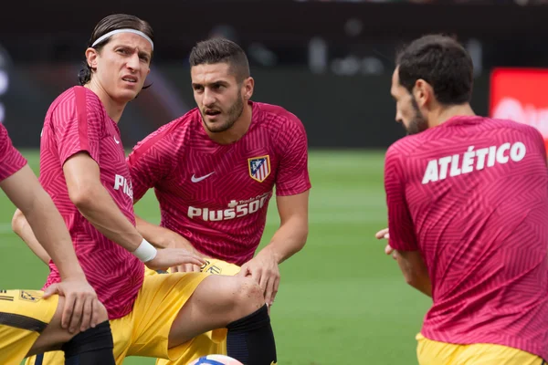 Valencia CF vs Atletico de Madrid — Stock Photo, Image