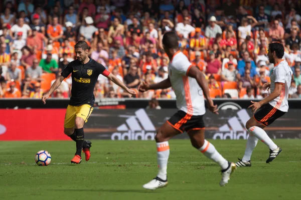 Valencia CF vs Atlético de Madrid — Fotografia de Stock