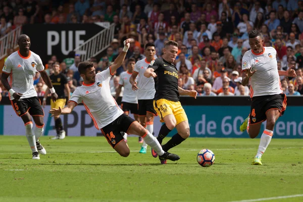Valencia CF vs Atlético de Madrid — Foto de Stock