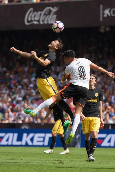 Valencia Cf vs Atl. Madrid — Stockfoto