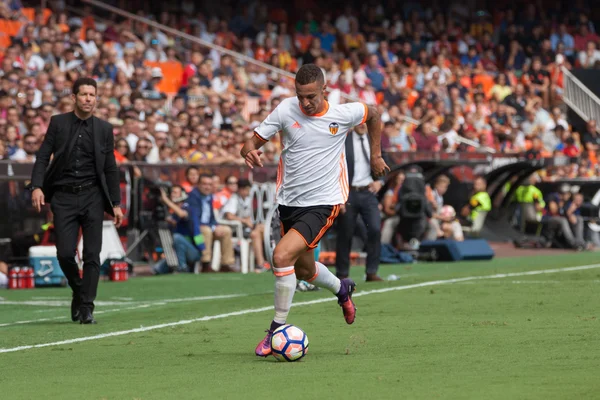 Valencia Cf vs Atlético de Madrid — Stock Fotó