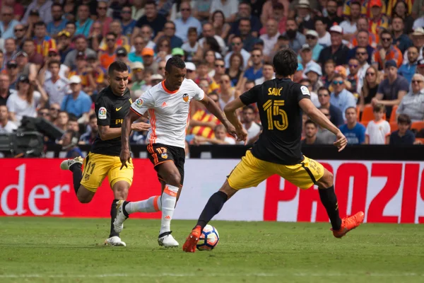 Fc Valencia gegen Atletico de Madrid — Stockfoto