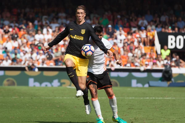 Valencia Cf vs Atlético de Madrid — Stock fotografie