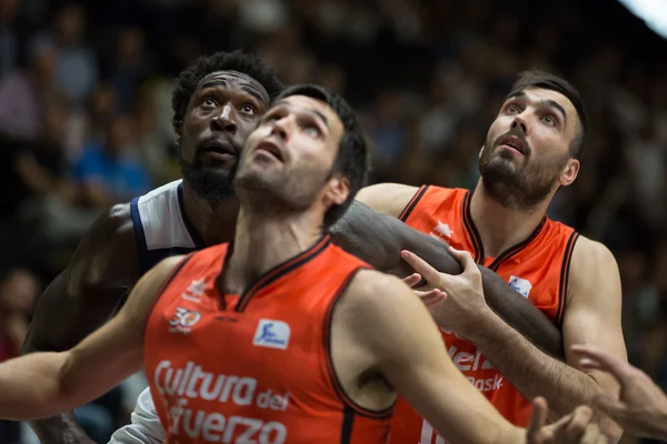 Liga Endesa - Valencia Basket vs Real Madryt — Zdjęcie stockowe