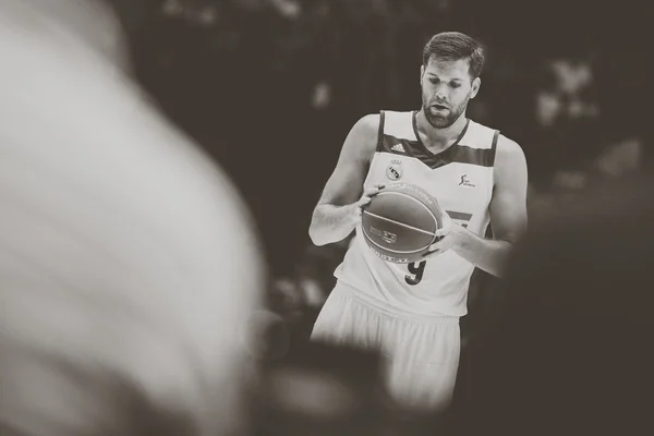 Liga Endesa - cesta Valencia vs Real Madrid — Fotografia de Stock