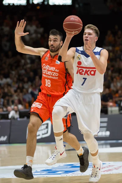 Liga Endesa - Valencia Basket vs Real Madrid Foto Stock Royalty Free