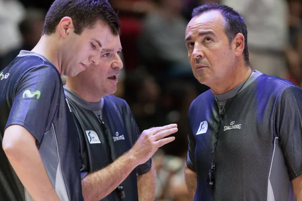 Liga Endesa - Valencia Basket vs Real Madryt — Zdjęcie stockowe