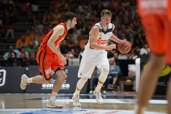 Liga Endesa - Valencia Basket vs Real Madryt — Zdjęcie stockowe