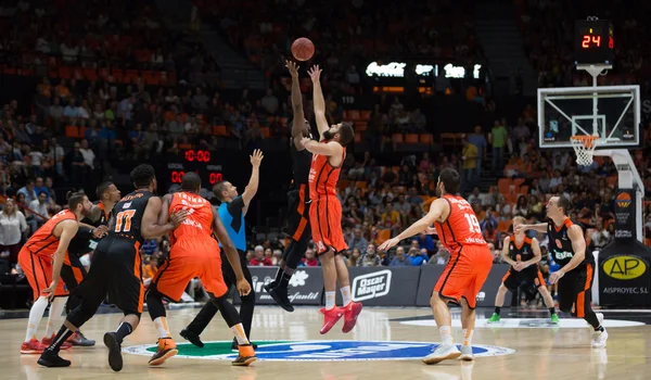 Eurocup - Valencia Basket vs Ratiopharm Ulm — Stock fotografie