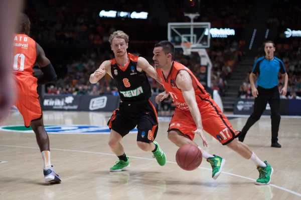 Eurocup - Valencia Basket vs Ratiopharm Ulm — Stockfoto