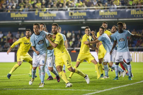 Villarreal CF vs RC Celta de Vigo — Fotografia de Stock