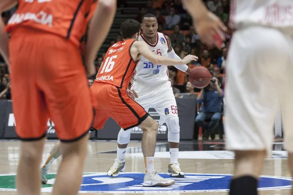 Valencia Basket vs Jeruzalem basketbalspel — Stockfoto