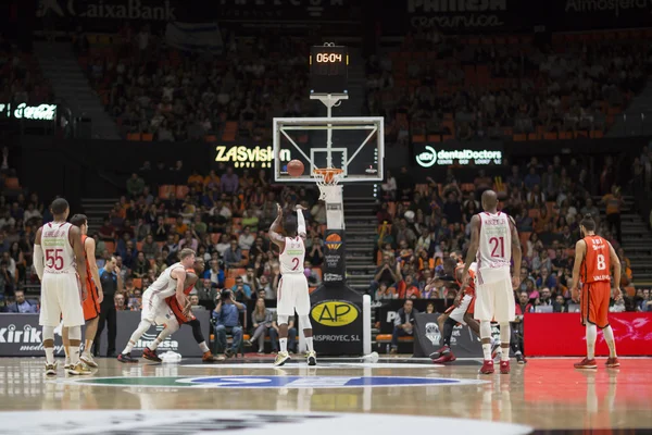 Valencia Basket vs Jerusalém jogo de basquete — Fotografia de Stock
