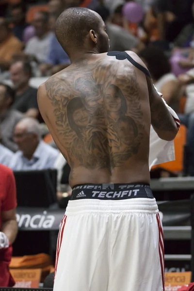 Valencia Basket vs Jerusalém jogo de basquete — Fotografia de Stock