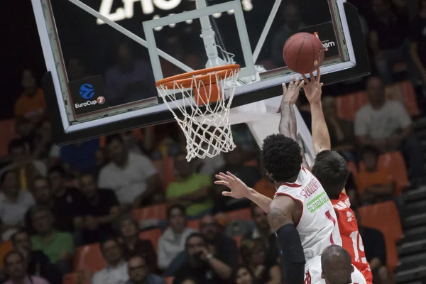 Valencia Basket vs Jerusalem basketball game — Stock Photo, Image