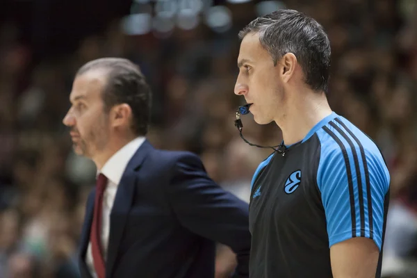 Valencia Basket vs Jerusalém jogo de basquete — Fotografia de Stock