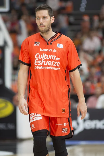 Valencia Basket vs Morabanc Andora — Zdjęcie stockowe