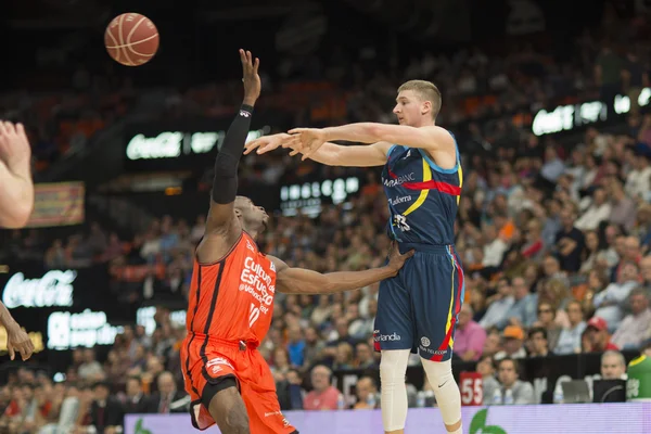 Valencia Basket vs Morabanc Andorra — Stockfoto