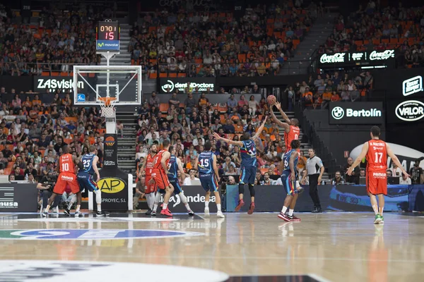 Valencia Basket vs Morabanc Andorra — Stockfoto