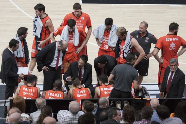 Valencia Basket vs Morabanc Andorra — Foto Stock