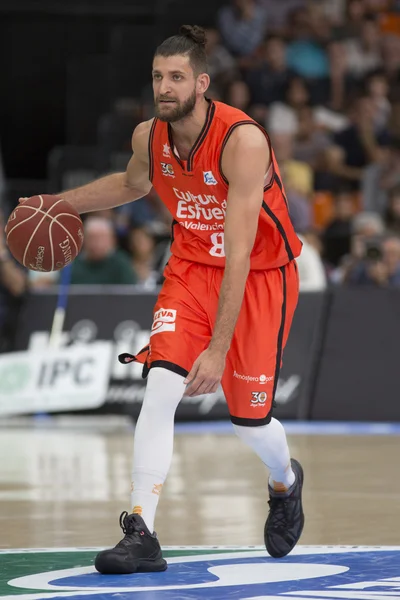 Valencia Basket vs Morabanc Andora — Zdjęcie stockowe