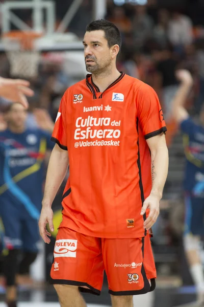 Valencia Basket vs Morabanc Andora — Zdjęcie stockowe