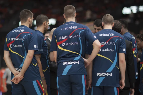 Valencia Basket vs Morabanc Andorra — Foto Stock