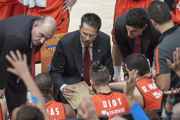 Valencia Basket vs Morabanc Andorra — Stock Photo, Image