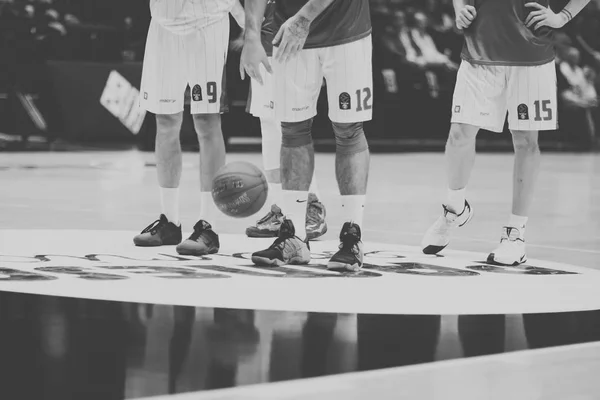 Valencia Basket i Union Olimpija Ljubljana — Zdjęcie stockowe