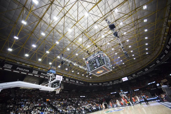 Valencia Canasta y Unión Olimpija Liubliana — Foto de Stock