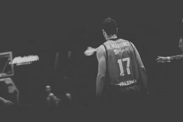 Valencia Basket a unie Olimpija Lublaň — Stock fotografie